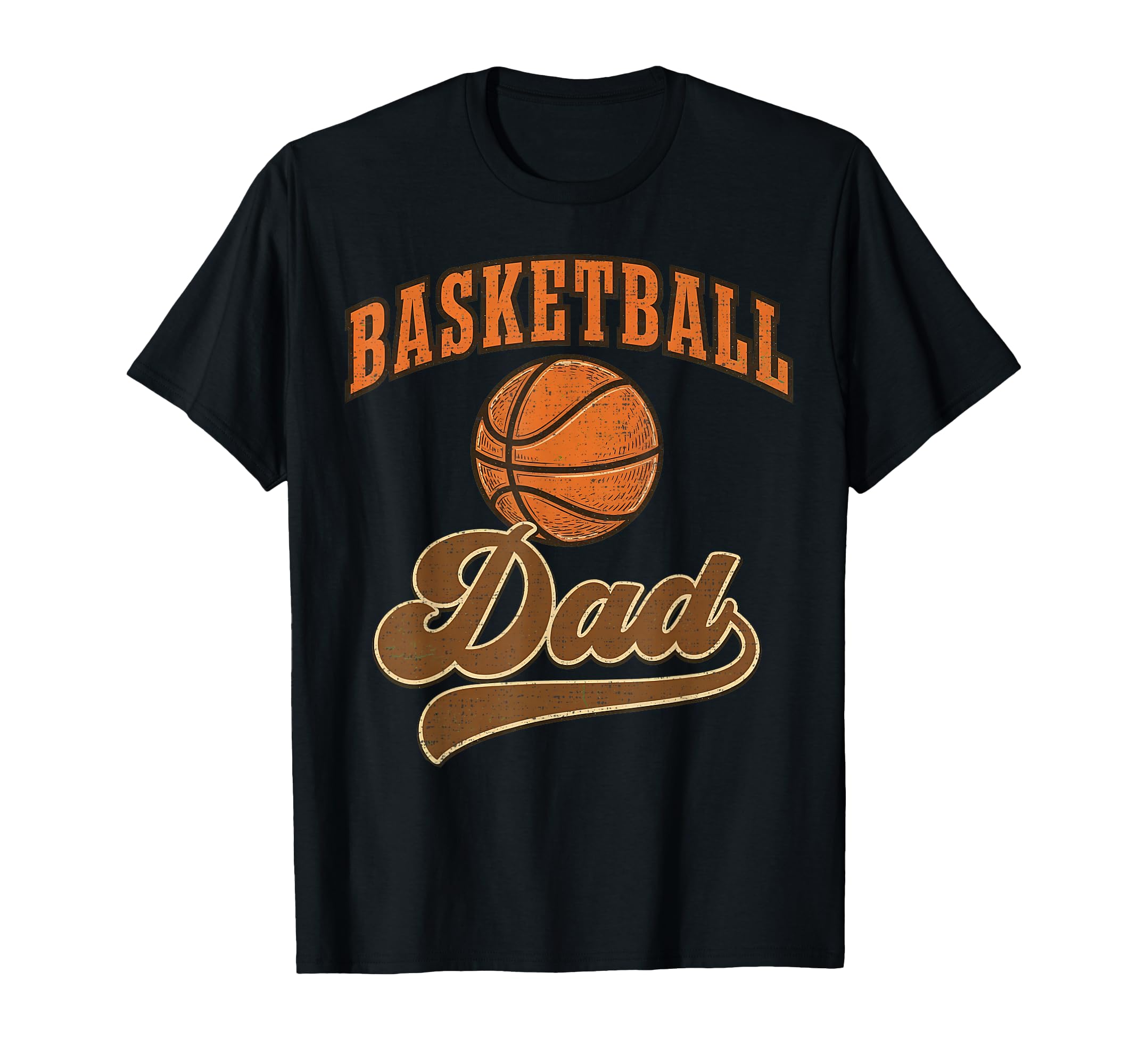 Basketball Dad Script Sports T-Shirt - Minimalist Print Unisex - T-Shirt, Sweatshirt, Hoodie