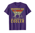 Best Drummer Dad Art Father Music T-Shirt - Fun Novelty Design Men Women - T-Shirt, Sweatshirt, Hoodie