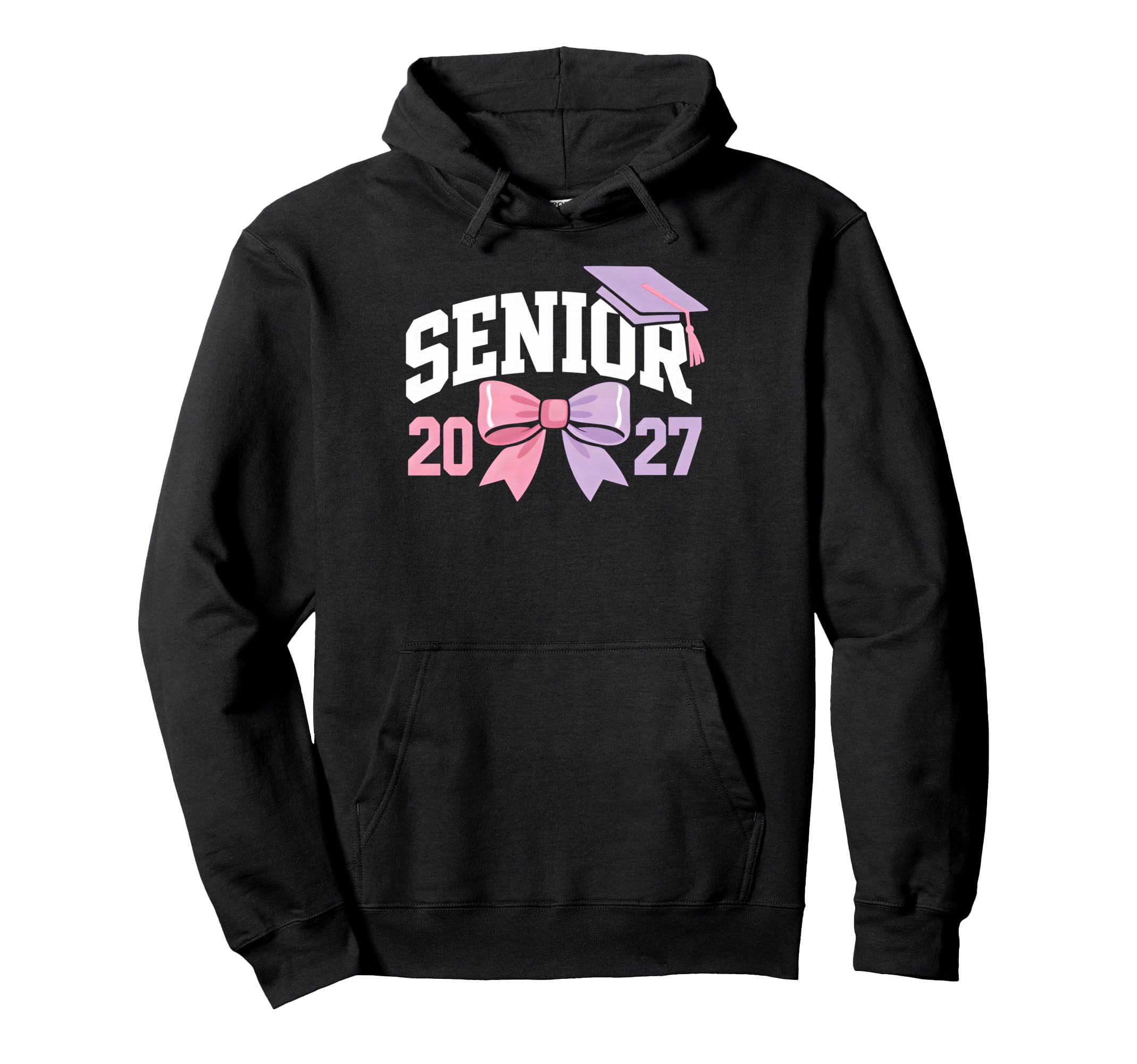 Senior 2027 Graduation School Hoodie - Casual Everyday Wear for Adults - T-Shirt, Sweatshirt, Hoodie