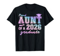 Proud Aunt 2026 Graduate Senior 2026 T-Shirt - Custom Art Print Unisex - T-Shirt, Sweatshirt, Hoodie