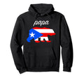 Papa Bear Puerto Rico Flag Puerto Rican Hoodie - Novelty Apparel Men Women - T-Shirt, Sweatshirt, Hoodie