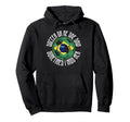 Funny Sports Soccer Or Me Brazilian Ball Hoodie - Graphic Print for Adults - T-Shirt, Sweatshirt, Hoodie