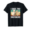 I Raise Tiny Dinosaurs Silkie Chicken Lover T-Shirt - Graphic Print Unisex - T-Shirt, Sweatshirt, Hoodie