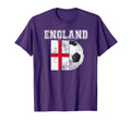 England Flag Soccer Futbol T-Shirt - Casual Everyday Wear for Adults - T-Shirt, Sweatshirt, Hoodie