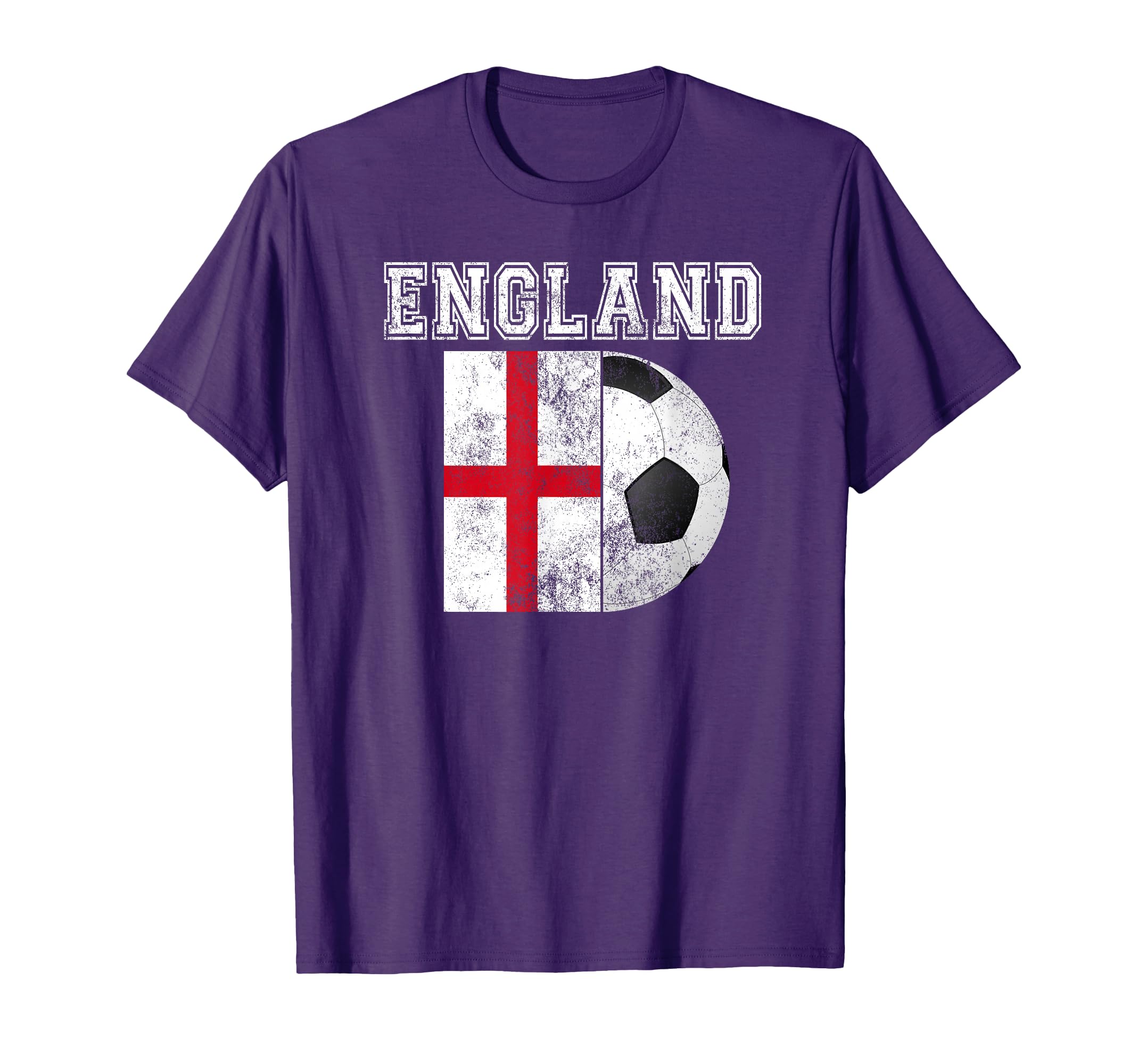 England Flag Soccer Futbol T-Shirt - Casual Everyday Wear for Adults - T-Shirt, Sweatshirt, Hoodie