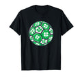 Soccer Ball Ireland Shamrock Irish St T-Shirt - Graphic Print Unisex - T-Shirt, Sweatshirt, Hoodie