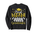 Proud Little Sister Three 2026 Sweatshirt - Trendy Graphic Unisex - T-Shirt, Sweatshirt, Hoodie