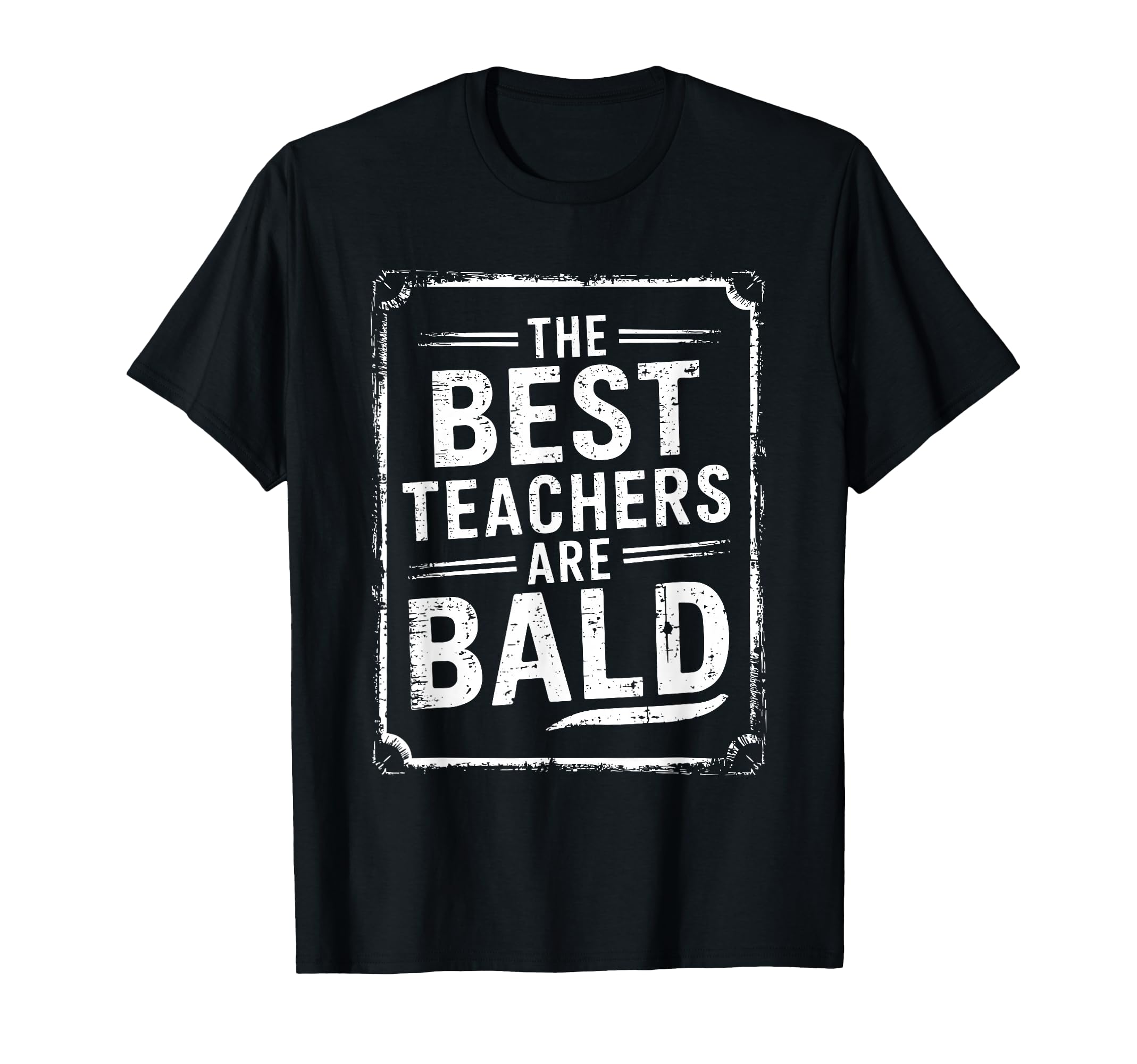 Bald Teacher Hair Loss Baldness Bald T-Shirt - Novelty Apparel Men Women - T-Shirt, Sweatshirt, Hoodie
