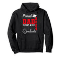 Proud Dad Class 2024 Graduate Senior Hoodie - Custom Art Print Men Women - T-Shirt, Sweatshirt, Hoodie
