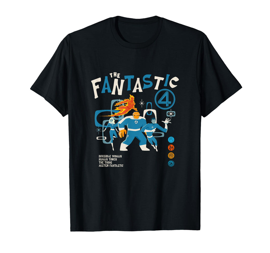 Marvel Fantastic Four First Steps T-Shirt - Trendy Graphic for Adults - T-Shirt, Sweatshirt, Hoodie