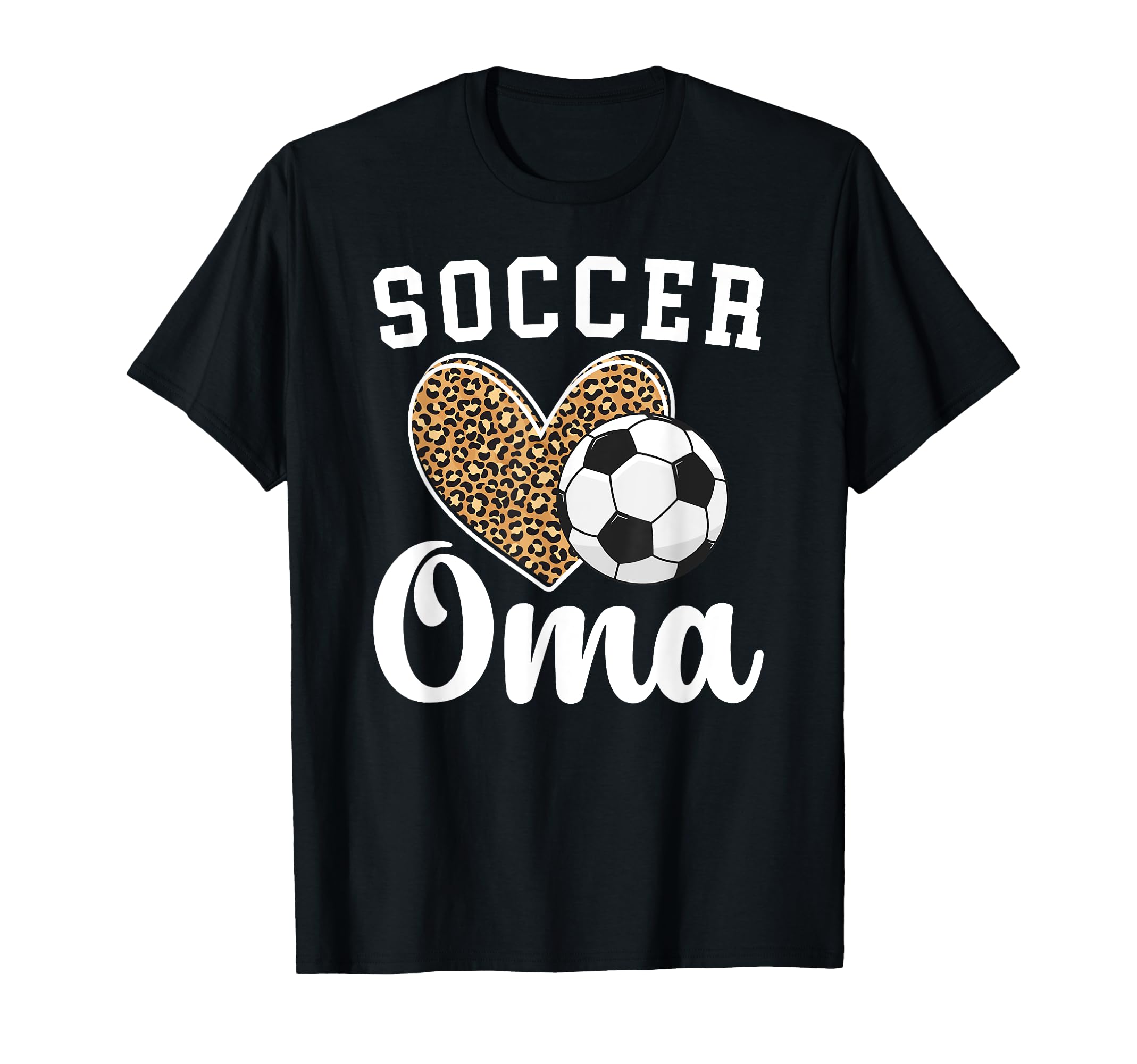 Soccer Oma Heart Grandma Oma T-Shirt - Casual Everyday Wear Men Women - T-Shirt, Sweatshirt, Hoodie