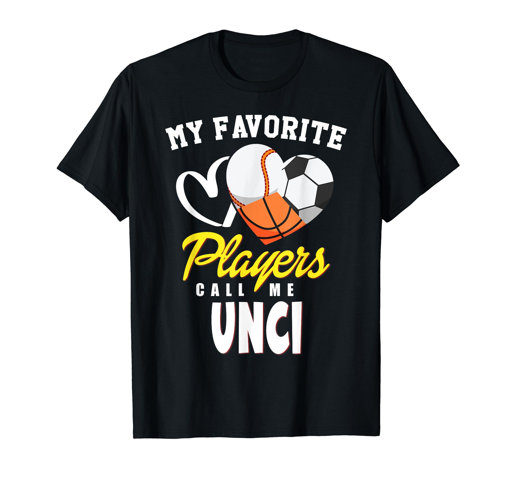 My Favorite Players Baseball Soccer T-Shirt - Trendy Graphic Men Women - T-Shirt, Sweatshirt, Hoodie