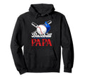 Baseball Papa Gifts Fathers Day Dad Hoodie - Unique Graphic for Adults - T-Shirt, Sweatshirt, Hoodie
