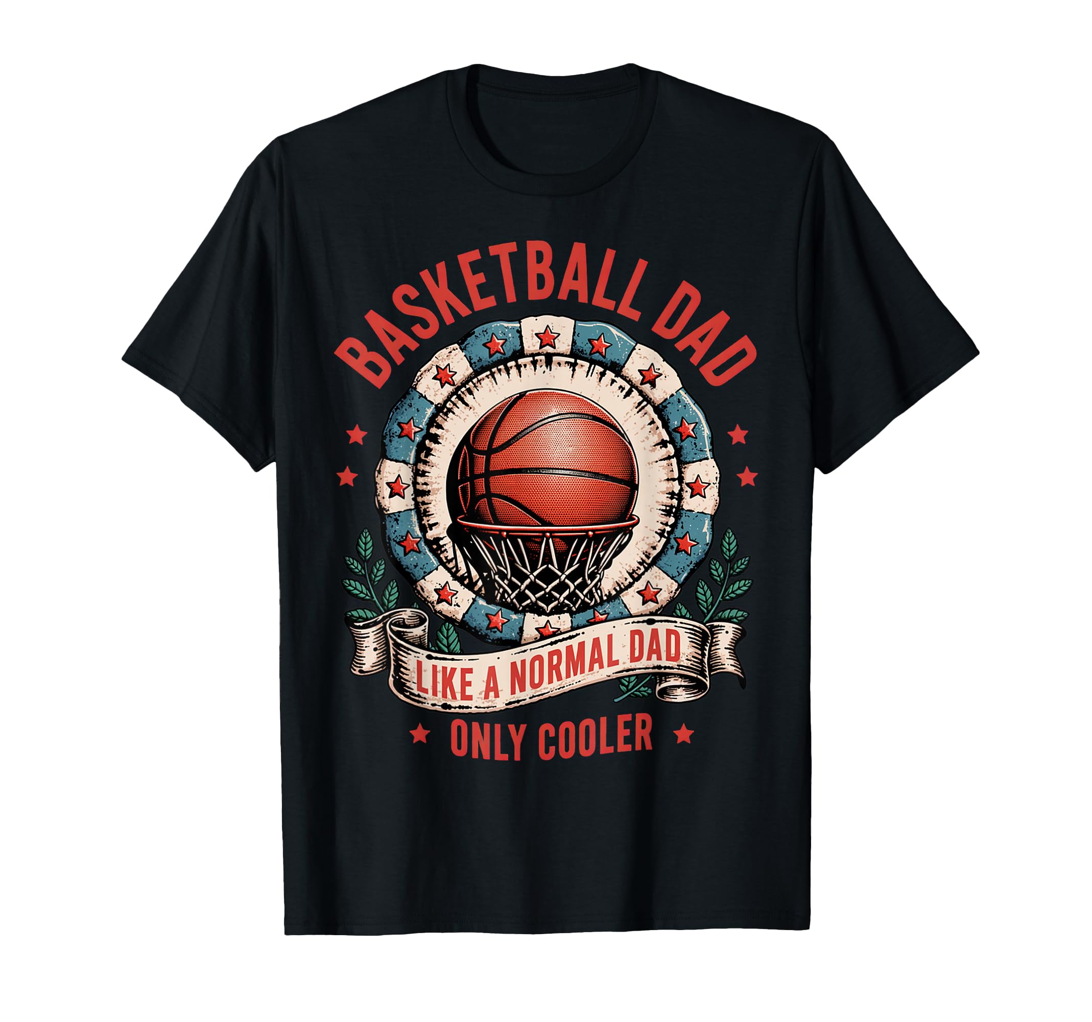 Basketball Dad Like Normal Dad Sweatshirt - Aesthetic Graphic Men Women - T-Shirt, Sweatshirt, Hoodie