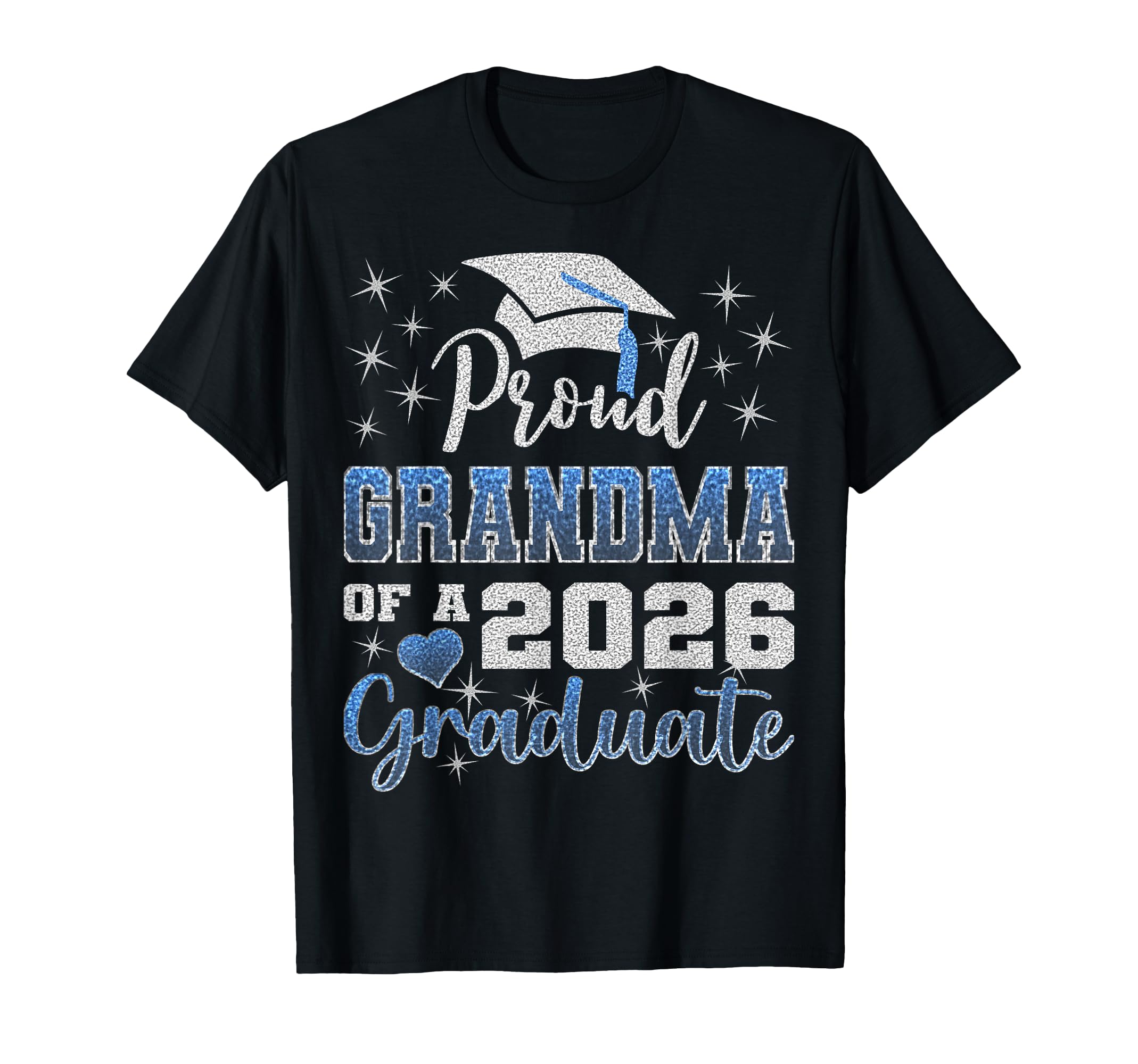 Super Proud Grandma 2026 Graduate T-Shirt - Custom Art Print for Adults - T-Shirt, Sweatshirt, Hoodie