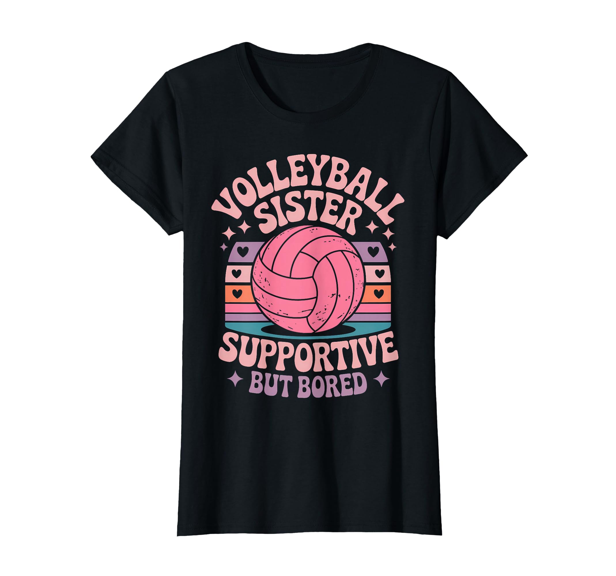 Funny Volleyball Volleyball Sister Sweatshirt - Unique Graphic Men Women - T-Shirt, Sweatshirt, Hoodie