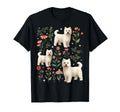 Westie Flowers Westie Owner West T-Shirt - Streetwear Style Unisex - T-Shirt, Sweatshirt, Hoodie