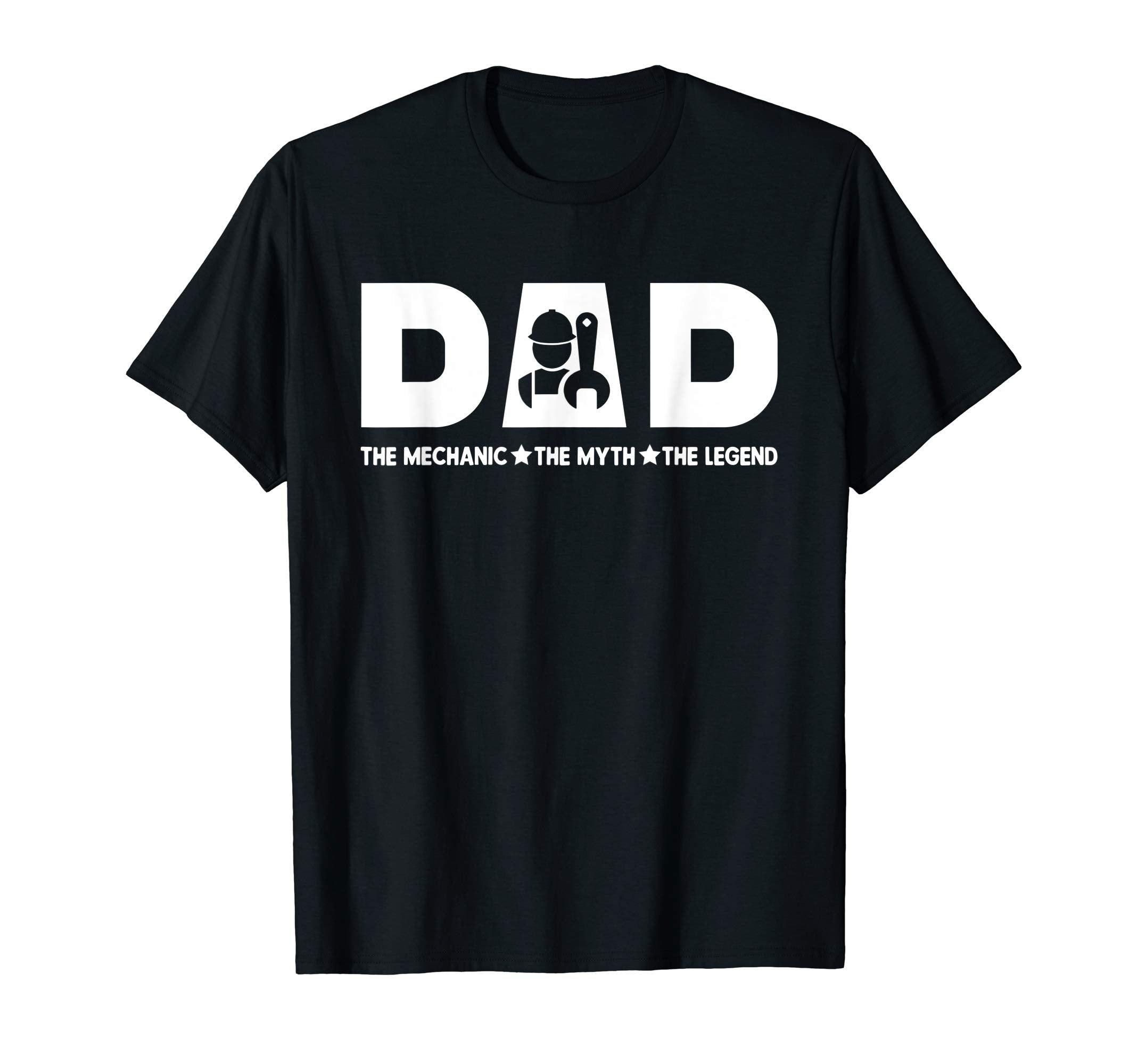 Mens Dad Mechanic Myth Legend T-Shirt - Aesthetic Graphic for Adults - T-Shirt, Sweatshirt, Hoodie