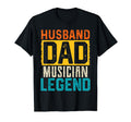 Husband Dad Musician Legend Fathers T-Shirt - Minimalist Print for Adults - T-Shirt, Sweatshirt, Hoodie