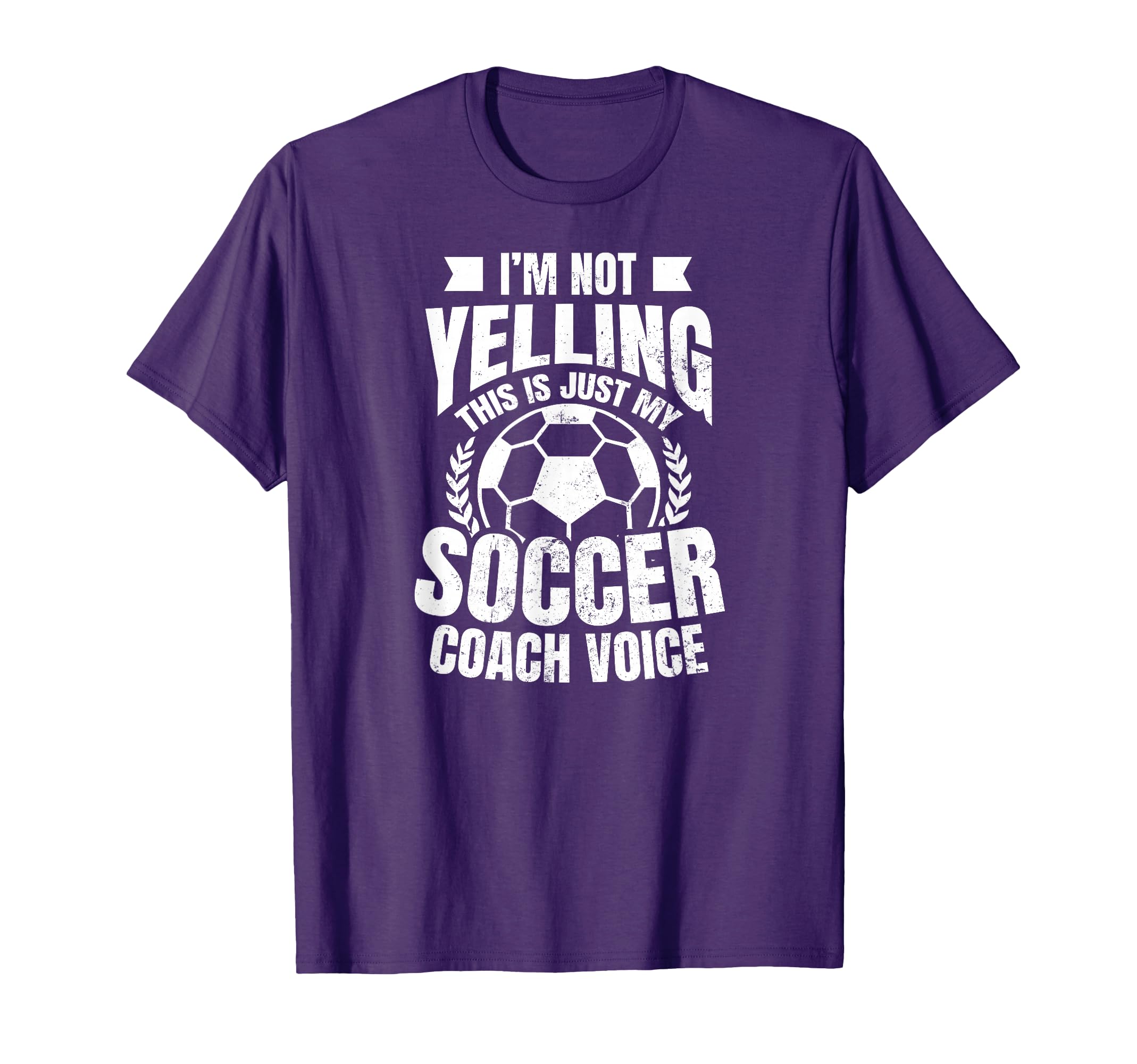 Coach Soccer Im Not Yelling Gift T-Shirt - Minimalist Print Men Women - T-Shirt, Sweatshirt, Hoodie