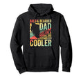 Bald Bearded Dad Funny Fathers Day Hoodie - Novelty Apparel for Adults - T-Shirt, Sweatshirt, Hoodie