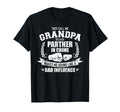 Grandpa Because Partner Crime Sounds T-Shirt - Graphic Print Men Women - T-Shirt, Sweatshirt, Hoodie
