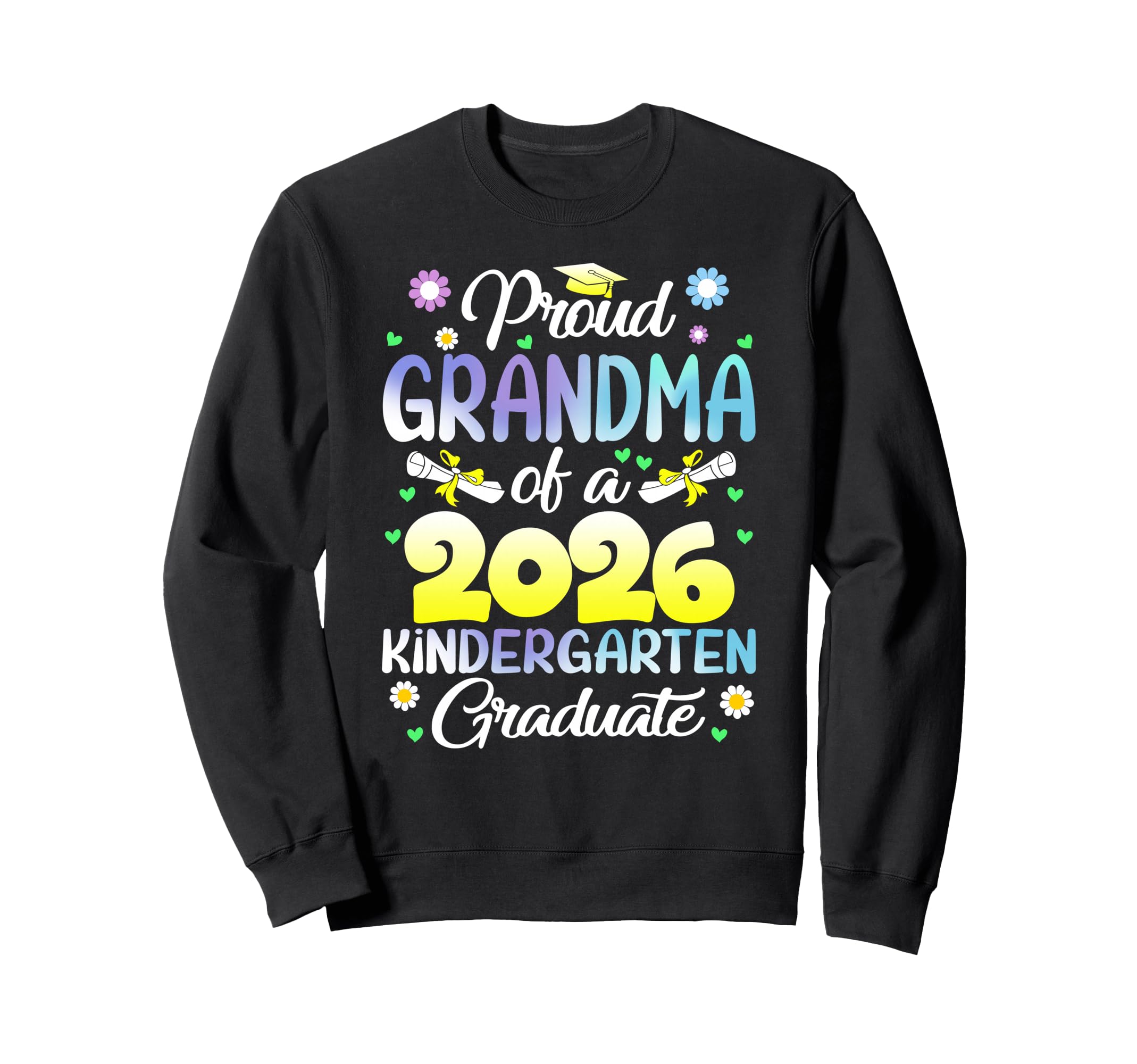 Funny Proud Grandma 2026 Sweatshirt - Aesthetic Graphic for Adults - T-Shirt, Sweatshirt, Hoodie