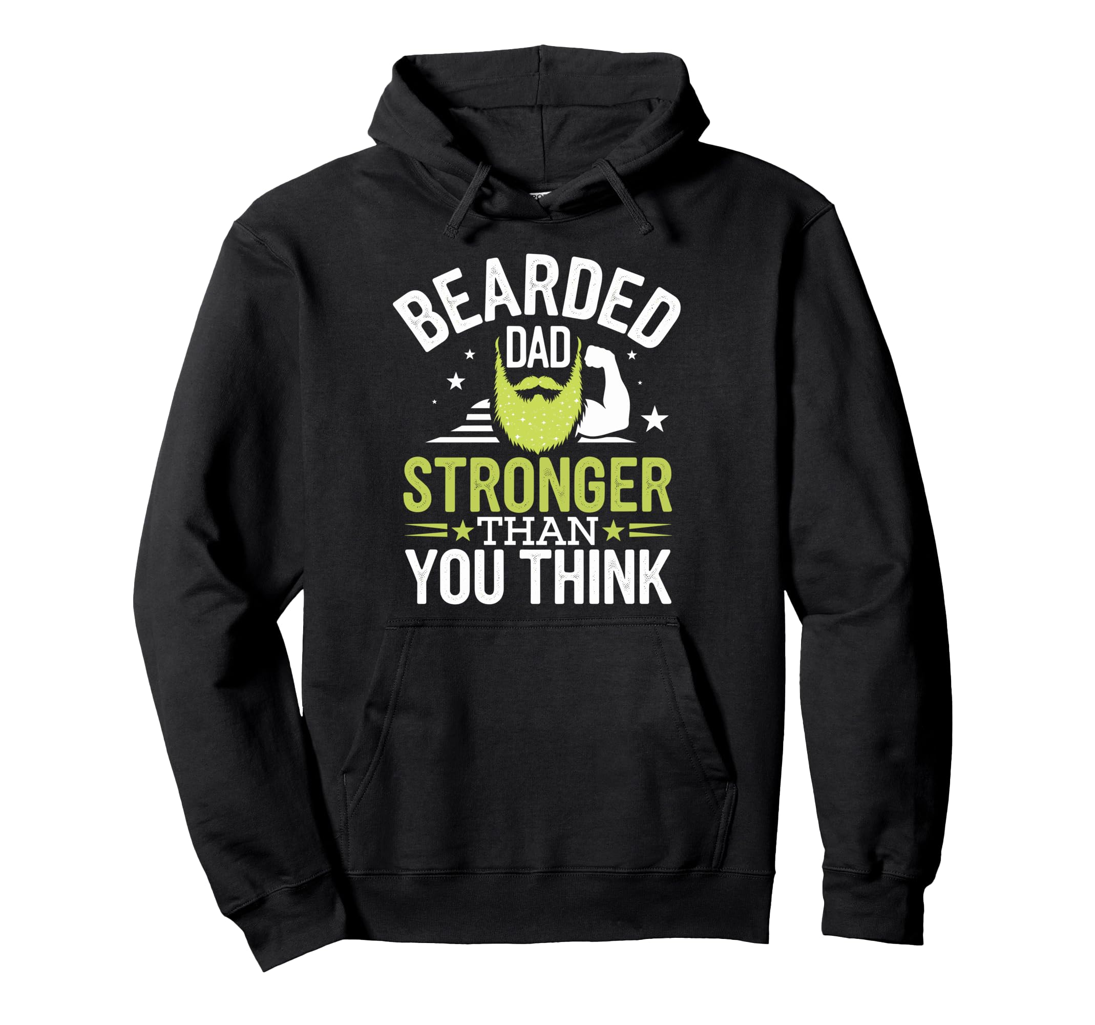 Proud Bearded Father Dad And Beard Hoodie - Streetwear Style Men Women - T-Shirt, Sweatshirt, Hoodie