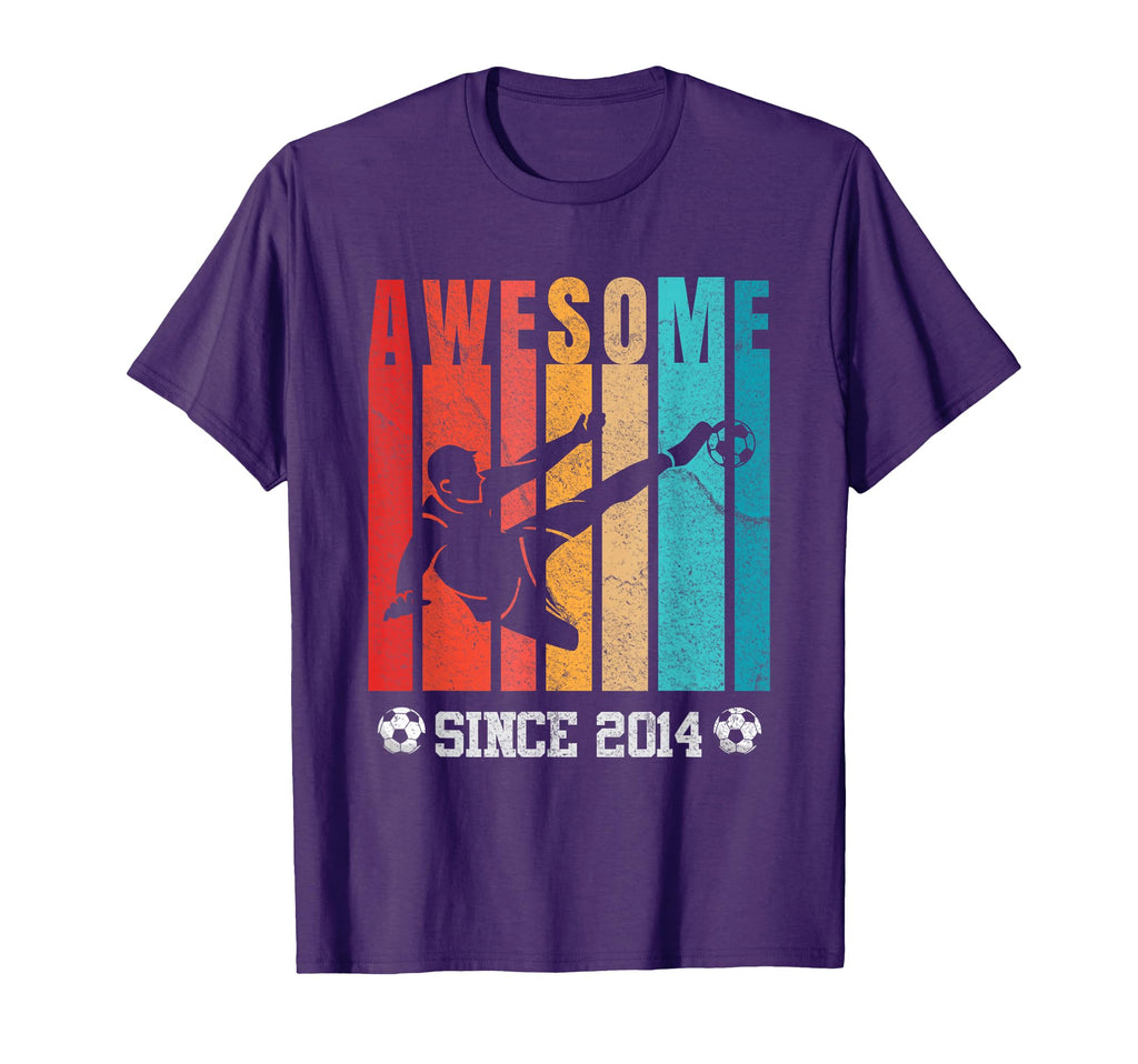 Born 2014 Funny 10 Birthday Awesome T-Shirt - Minimalist Print Men Women - T-Shirt, Sweatshirt, Hoodie