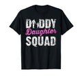 Daddy Daughter Squad Daughters Dad T-Shirt - Fun Novelty Design for Adults - T-Shirt, Sweatshirt, Hoodie