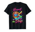 Respect Drip Ice Cream Drip T-Shirt - Unique Graphic Men Women - T-Shirt, Sweatshirt, Hoodie