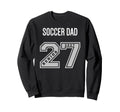 2027 Senior Soccer Dad Class 27 Sweatshirt - Custom Art Print for Adults - T-Shirt, Sweatshirt, Hoodie