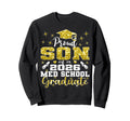Proud Son 2026 Class Med School Graduate Sweatshirt - Graphic Print Unisex - T-Shirt, Sweatshirt, Hoodie