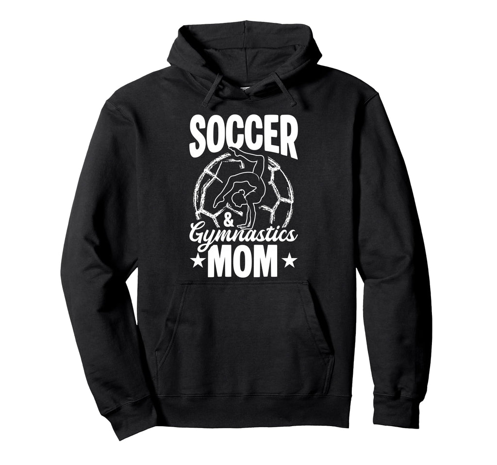 Soccer Gymnastics Mom Soccer Hoodie - Minimalist Print Men Women - T-Shirt, Sweatshirt, Hoodie
