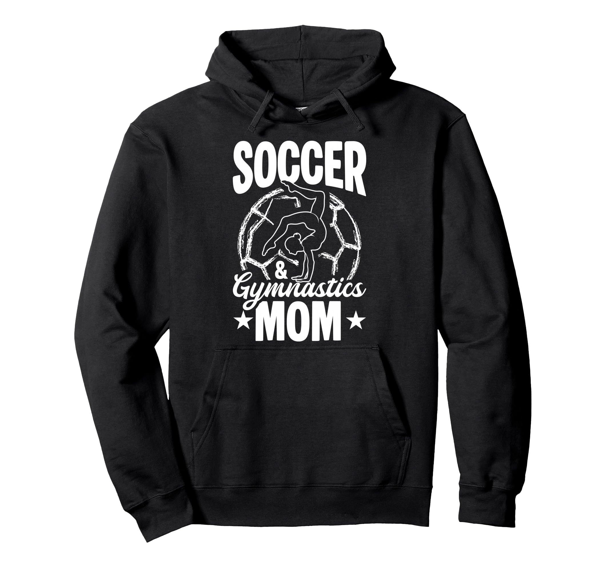 Soccer Gymnastics Mom Soccer Hoodie - Minimalist Print Men Women - T-Shirt, Sweatshirt, Hoodie