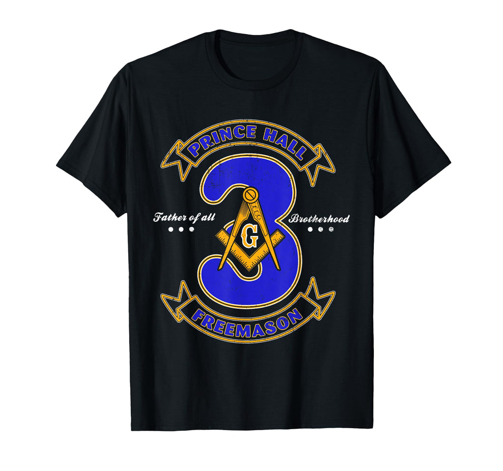 Prince Hall Mason Brotherhood 3 T-Shirt - Novelty Apparel Men Women - T-Shirt, Sweatshirt, Hoodie