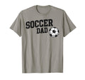 Bold Soccer Dad Typography Action Ball T-Shirt - Trendy Graphic Unisex - T-Shirt, Sweatshirt, Hoodie