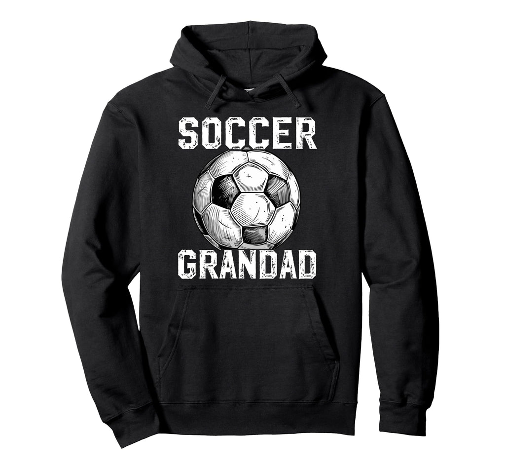 Soccer Grandad Grandpa Grandad Soccer Hoodie - Custom Art Print Men Women - T-Shirt, Sweatshirt, Hoodie