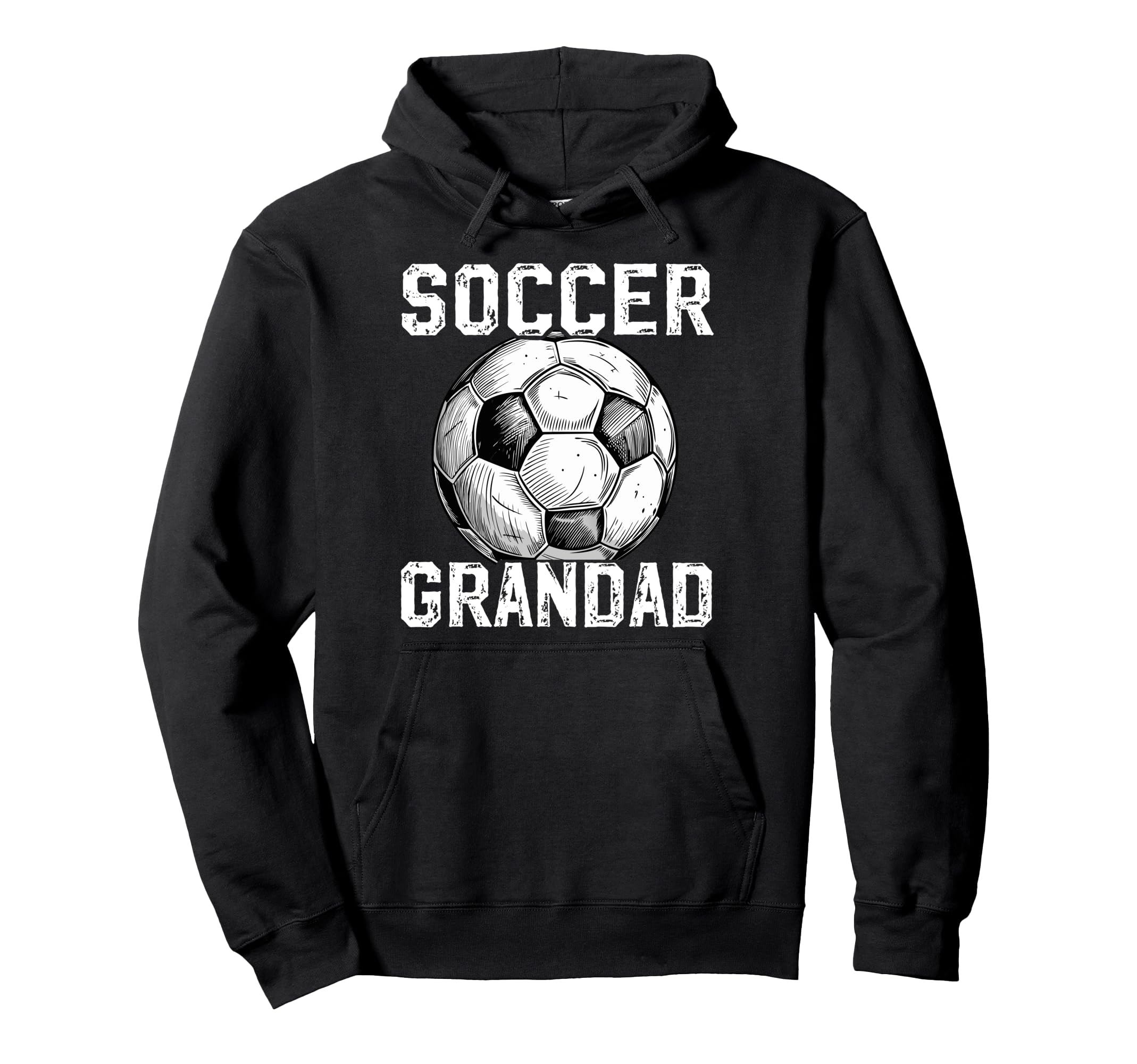 Soccer Grandad Grandpa Grandad Soccer Hoodie - Custom Art Print Men Women - T-Shirt, Sweatshirt, Hoodie