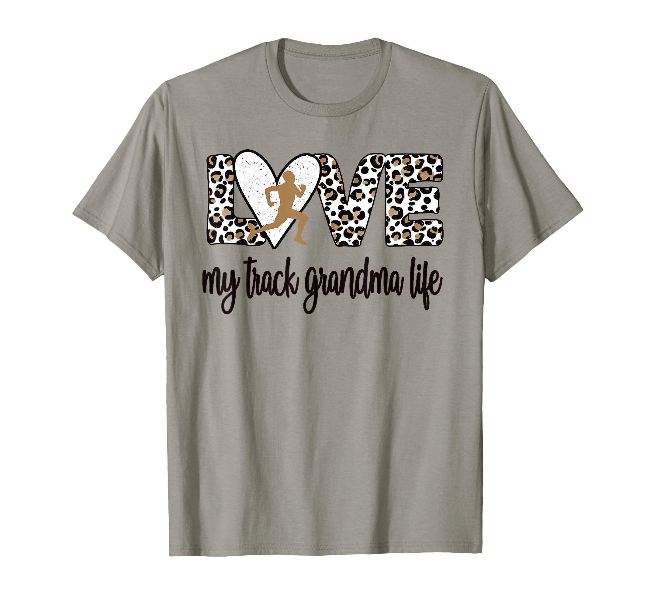 My Track Grandma Life Track And T-Shirt - Fun Novelty Design for Adults - T-Shirt, Sweatshirt, Hoodie
