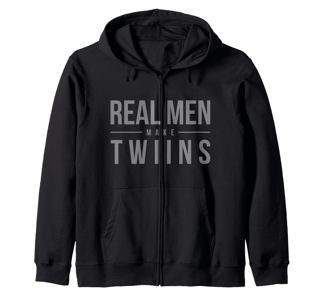 New Dad Twins Funny Gifts Hoodie - Streetwear Style for Adults - T-Shirt, Sweatshirt, Hoodie