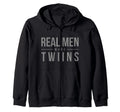 New Dad Twins Funny Gifts Hoodie - Streetwear Style for Adults - T-Shirt, Sweatshirt, Hoodie