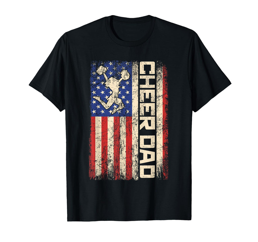 Cheerleader Dad Funny Cheer Dad T-Shirt - Unique Graphic for Adults - T-Shirt, Sweatshirt, Hoodie
