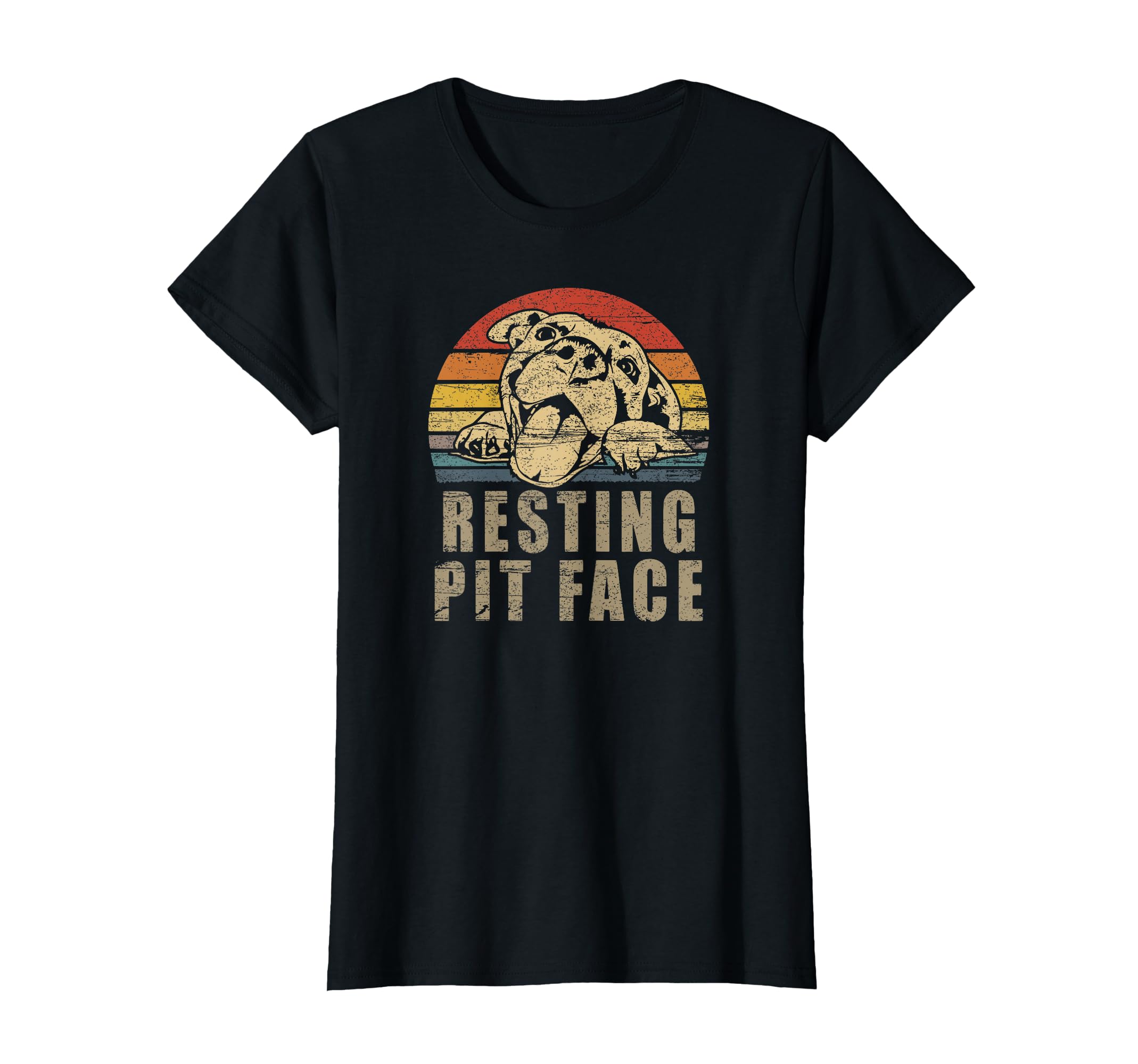 Pitbull Love Resting Pit Face Pitbull T-Shirt - Trendy Graphic Men Women - T-Shirt, Sweatshirt, Hoodie