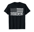 Bompa American Flag Fathers Day Grandpa T-Shirt - Graphic Print Men Women - T-Shirt, Sweatshirt, Hoodie