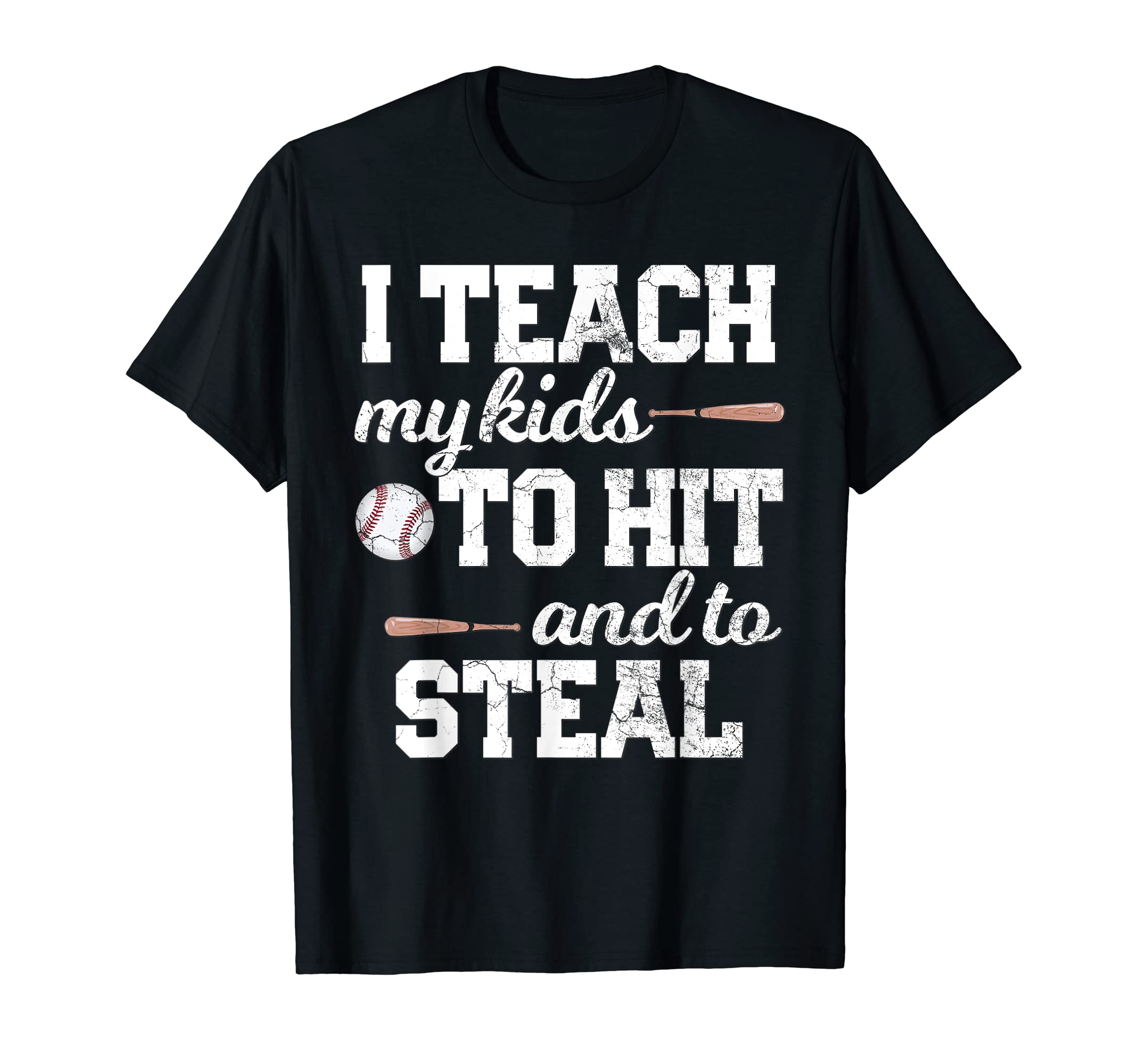 Funny Baseball Softball Joke Mens Womens T-Shirt - Custom Art Print Unisex - T-Shirt, Sweatshirt, Hoodie