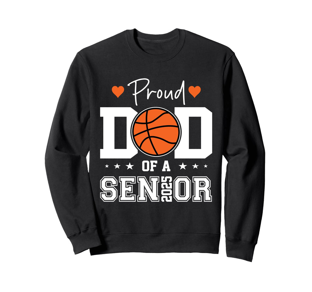 Proud Dad 2025 Senior Graduate Sweatshirt - Aesthetic Graphic for Adults - T-Shirt, Sweatshirt, Hoodie