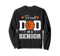 Proud Dad 2025 Senior Graduate Sweatshirt - Aesthetic Graphic for Adults - T-Shirt, Sweatshirt, Hoodie