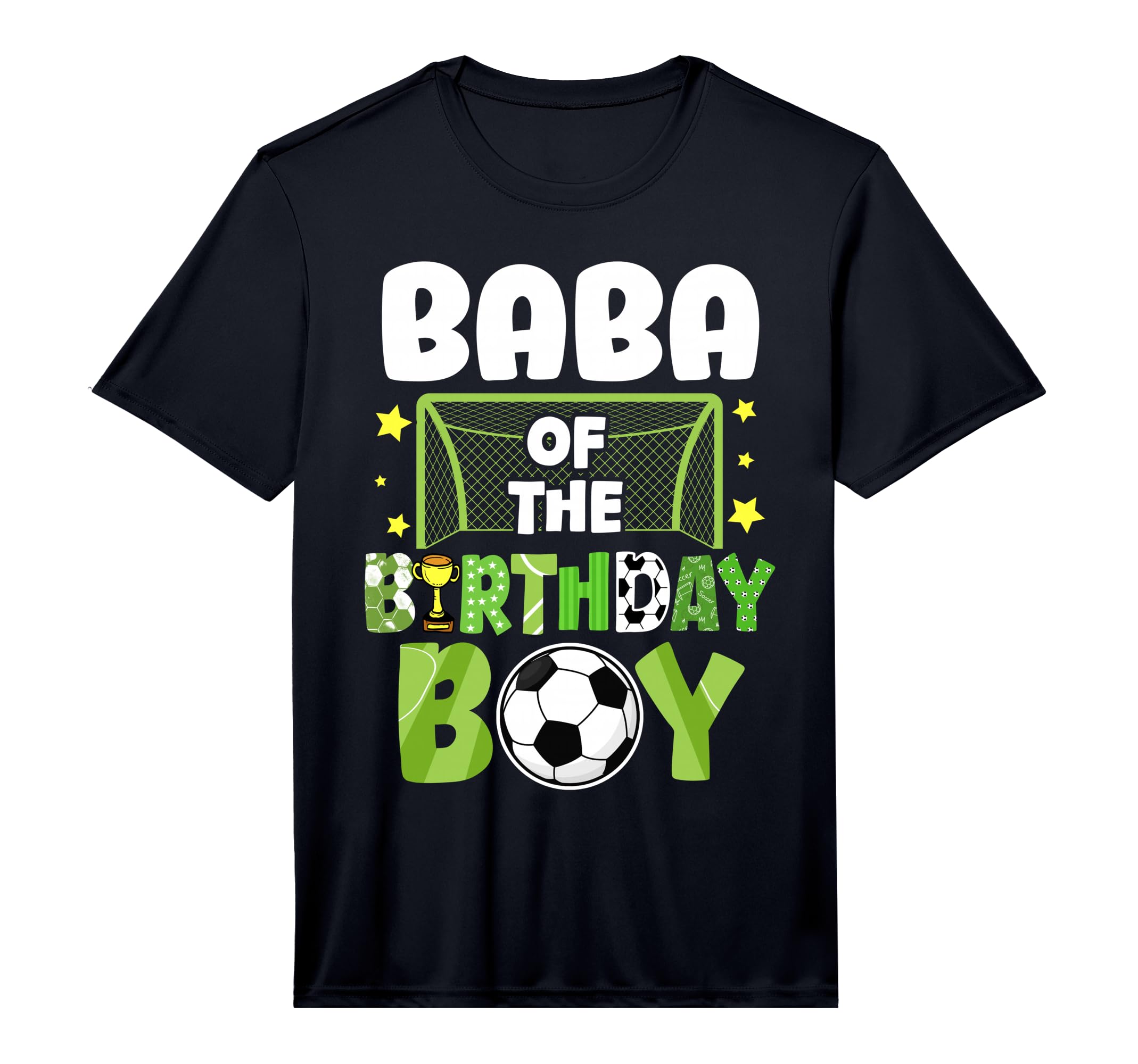 Mens Soccer Baba Birthday Party Soccer T-Shirt - Graphic Print Men Women - T-Shirt, Sweatshirt, Hoodie