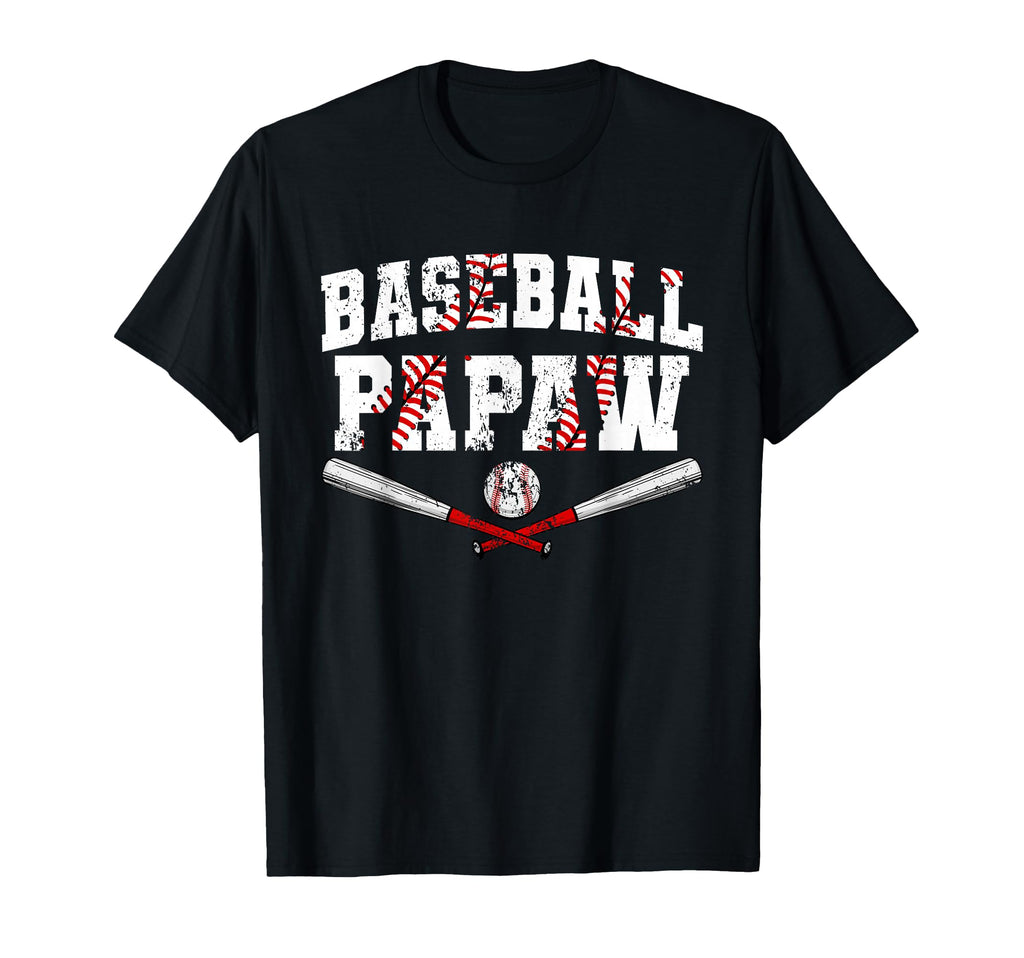 Baseball Papaw Baseball Lover Fathers T-Shirt - Novelty Apparel for Adults - T-Shirt, Sweatshirt, Hoodie